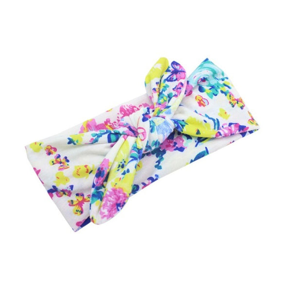 Infants Floral Knotted Headband