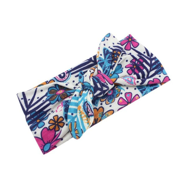 Infants Floral Knotted Headband