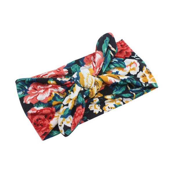 Infants Floral Knotted Headband