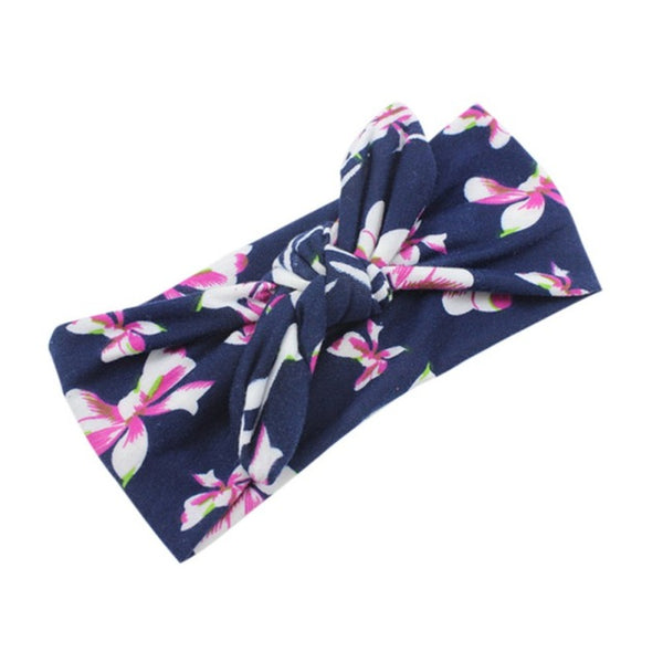 Infants Floral Knotted Headband