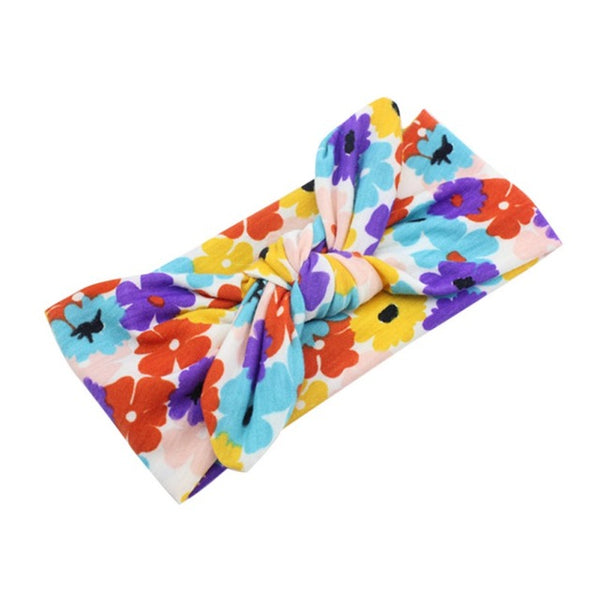 Infants Floral Knotted Headband