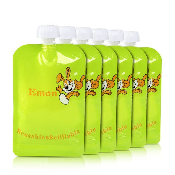 8 Reusable Baby Food Pouches